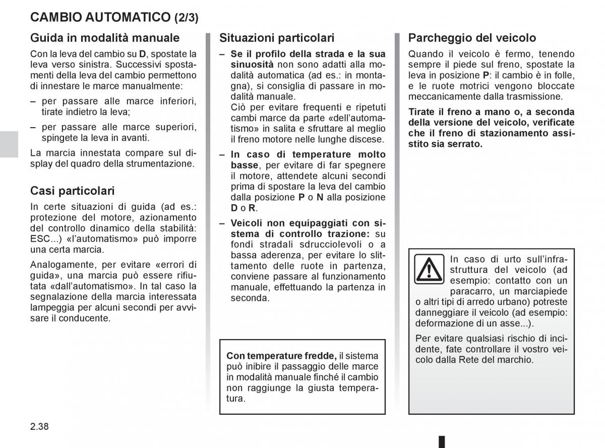 Renault Laguna III 3 manuale del proprietario / page 120