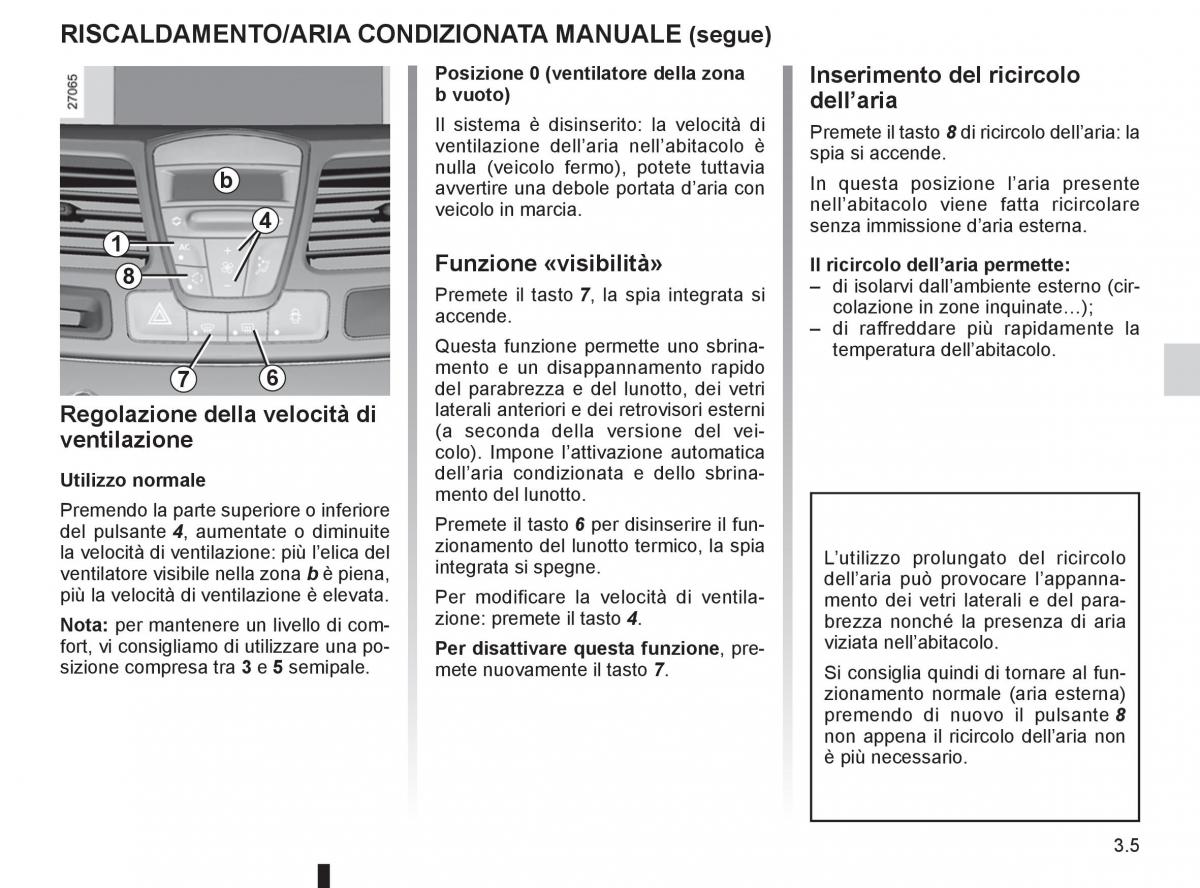 Renault Laguna III 3 manuale del proprietario / page 127