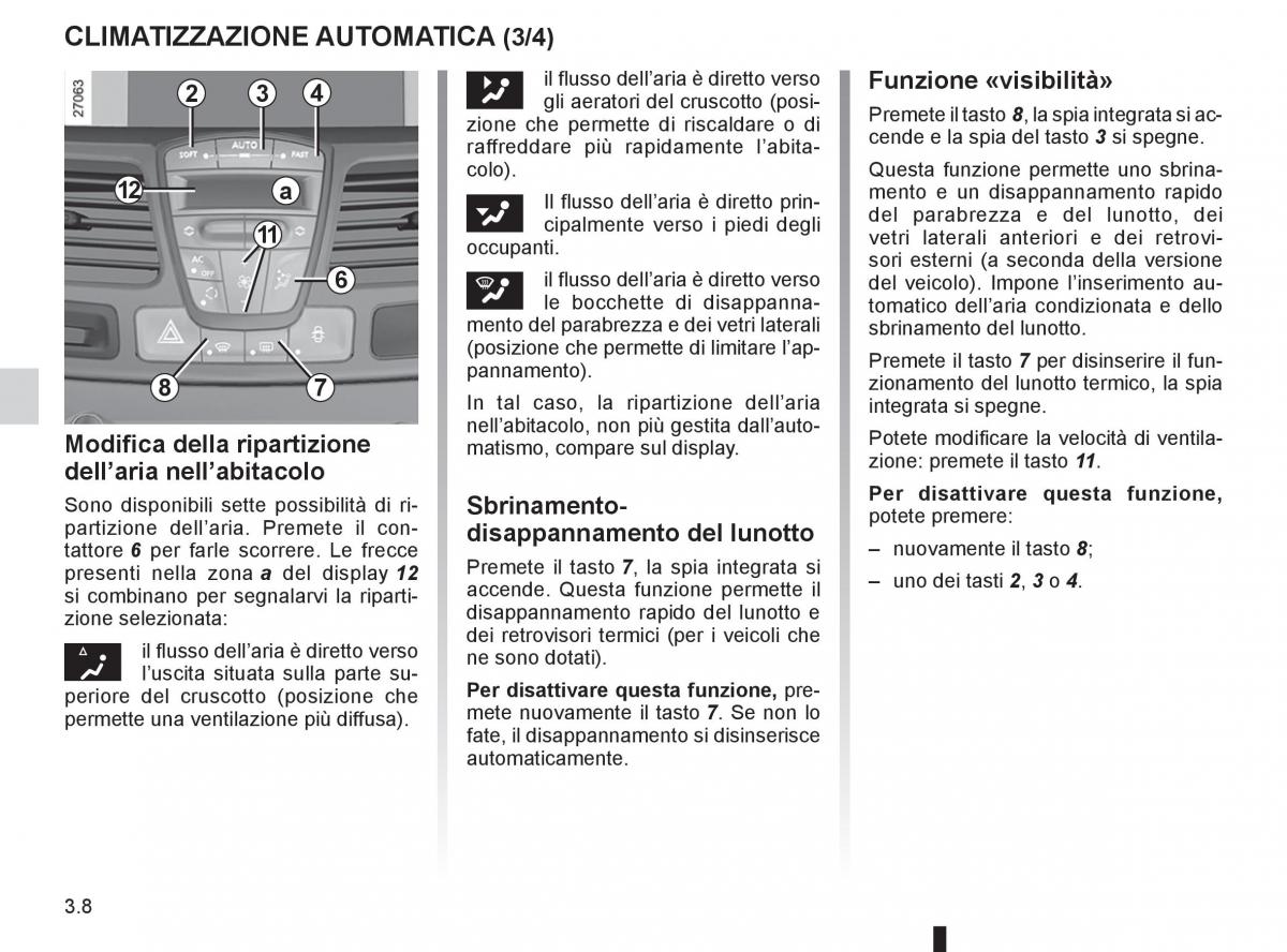 Renault Laguna III 3 manuale del proprietario / page 130