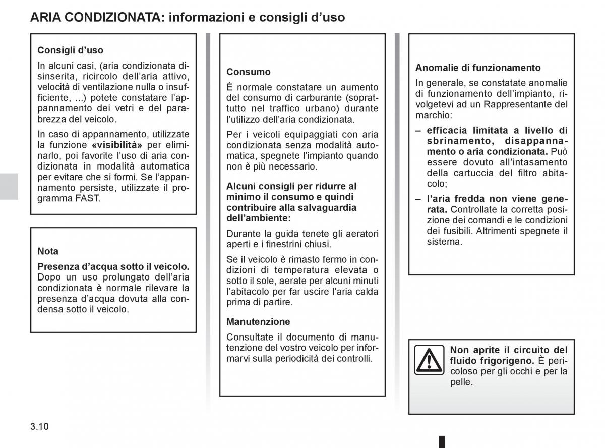 Renault Laguna III 3 manuale del proprietario / page 132