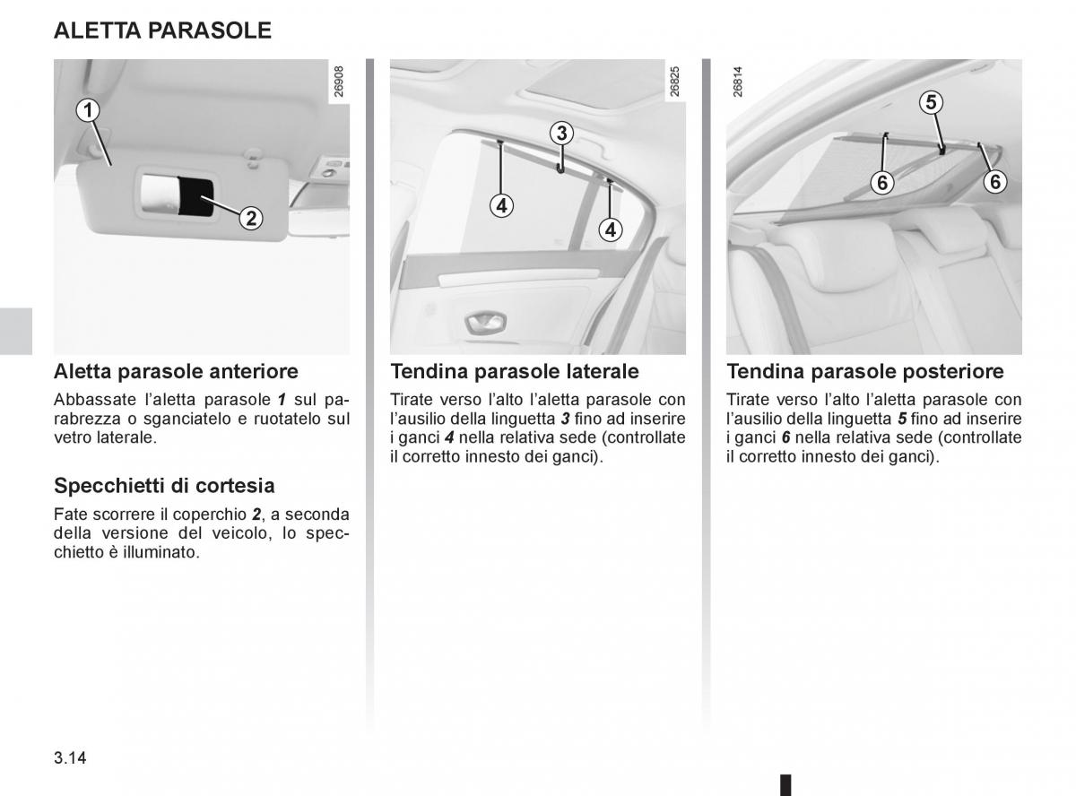 Renault Laguna III 3 manuale del proprietario / page 136