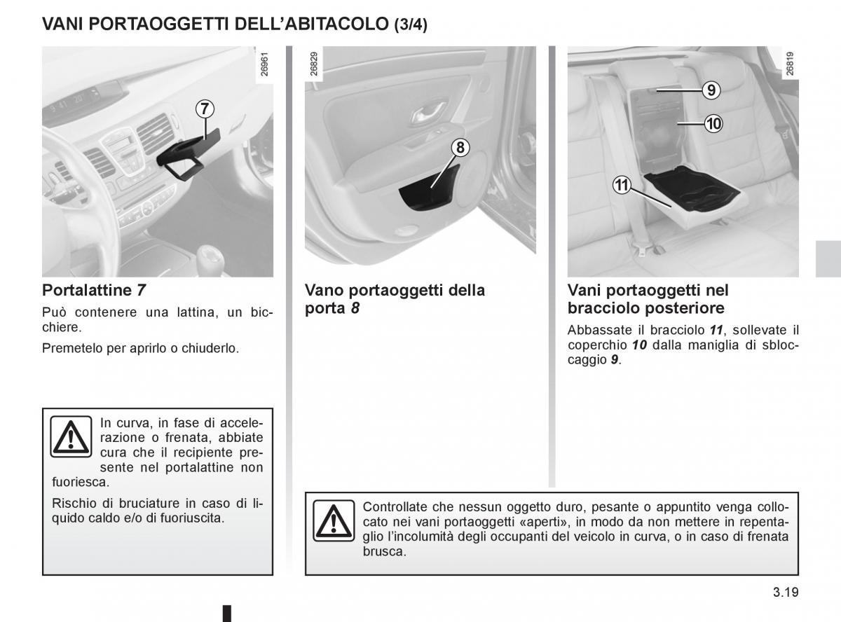 Renault Laguna III 3 manuale del proprietario / page 141