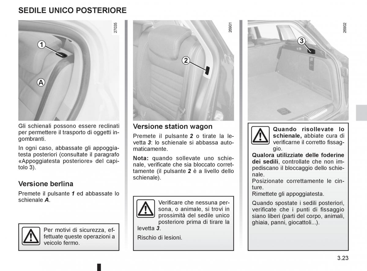 Renault Laguna III 3 manuale del proprietario / page 145