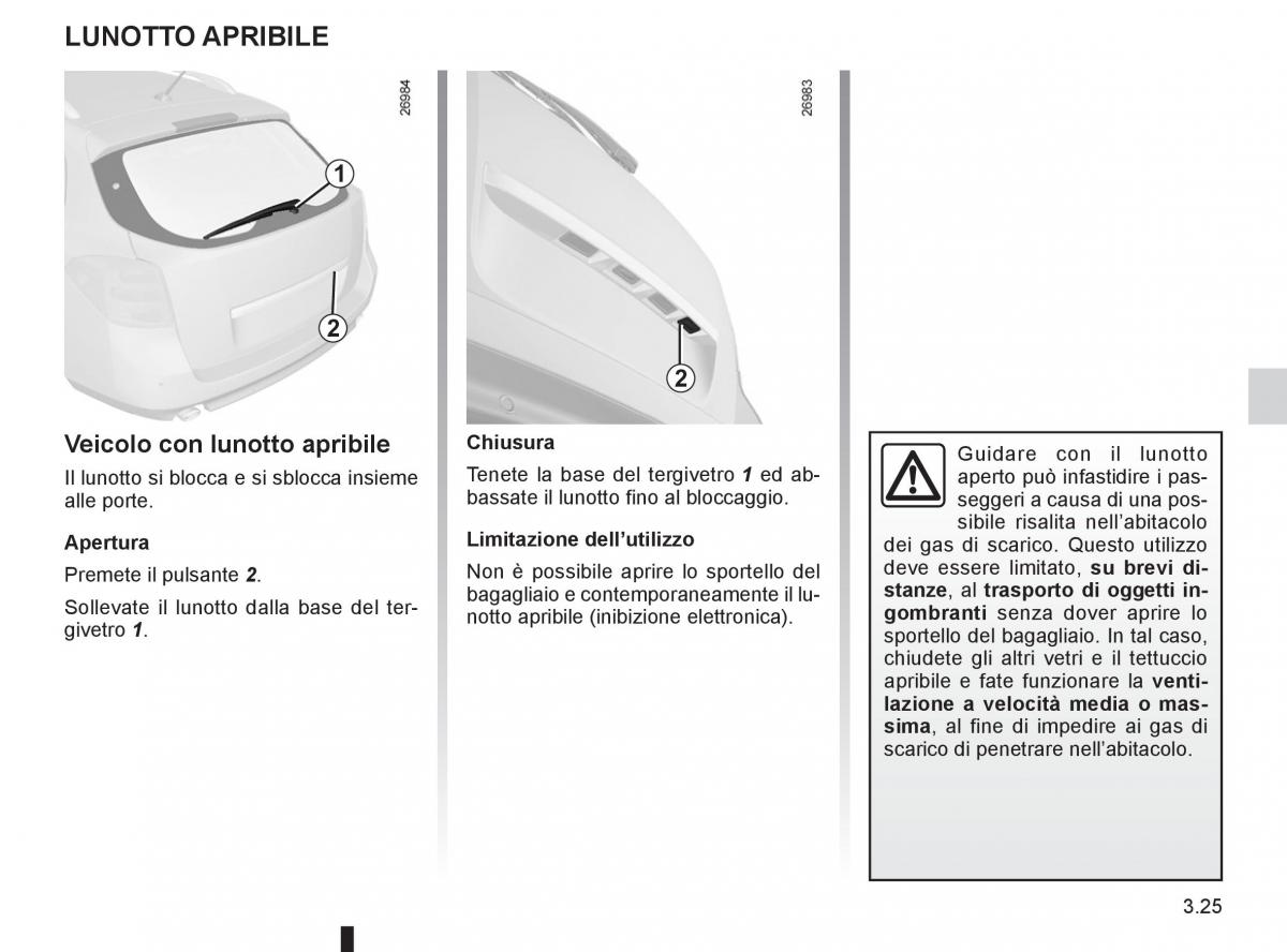 Renault Laguna III 3 manuale del proprietario / page 147