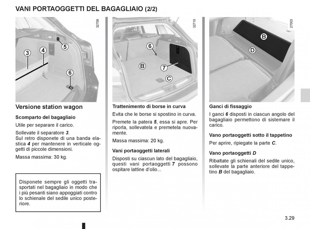 Renault Laguna III 3 manuale del proprietario / page 151