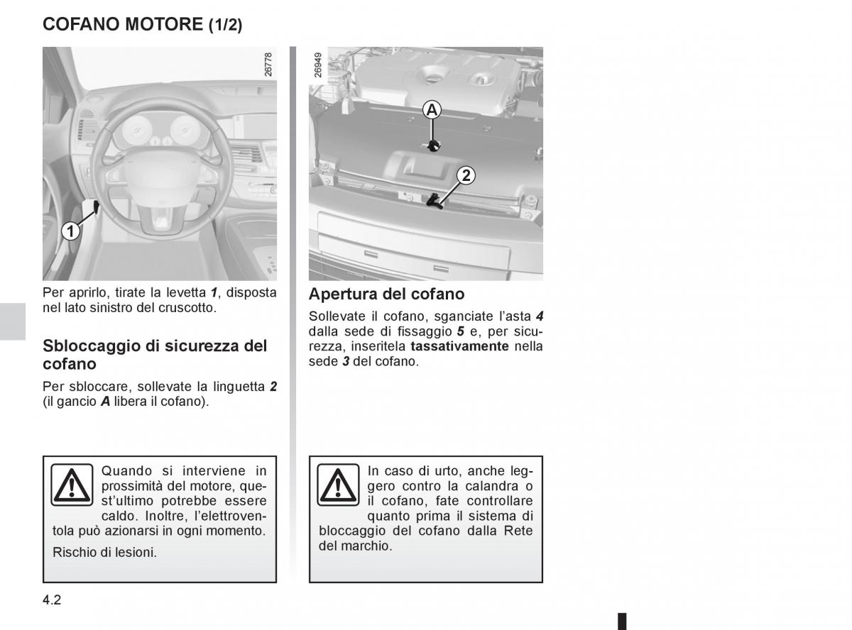 Renault Laguna III 3 manuale del proprietario / page 160