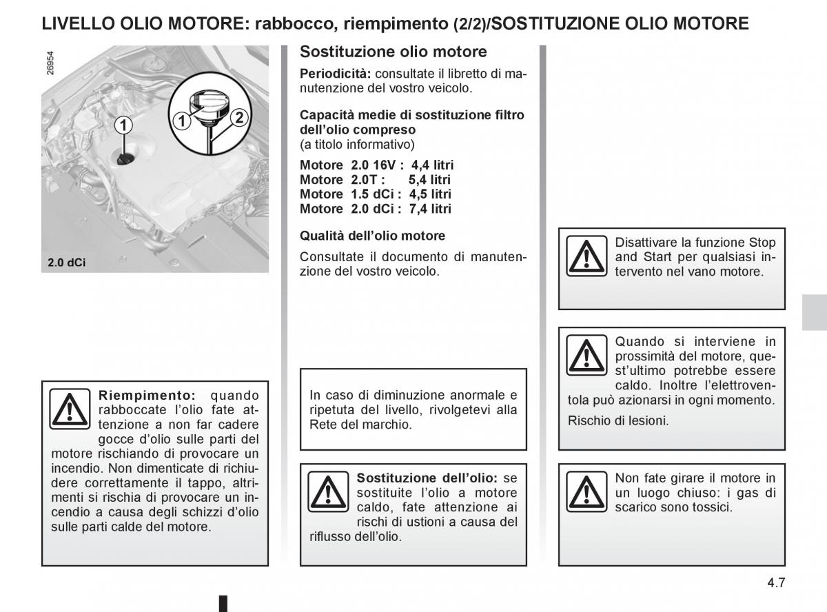 Renault Laguna III 3 manuale del proprietario / page 165