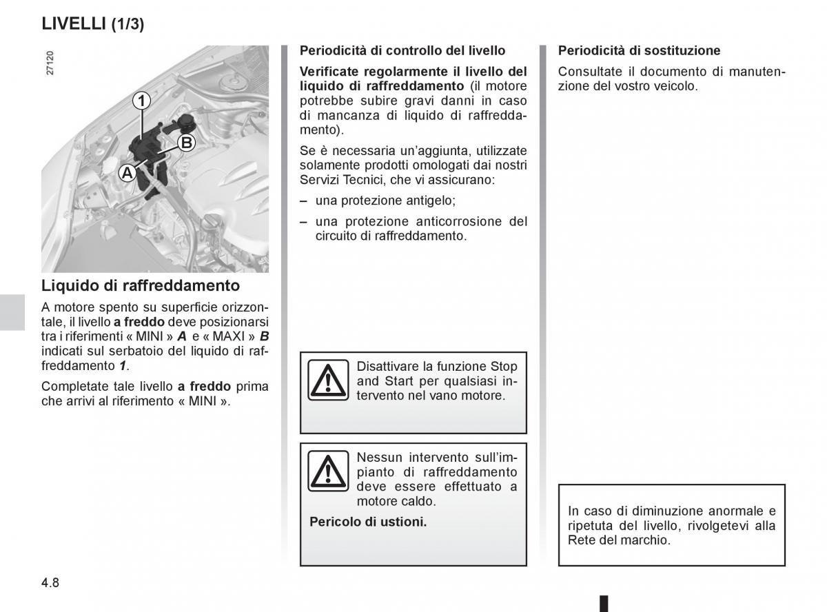 Renault Laguna III 3 manuale del proprietario / page 166