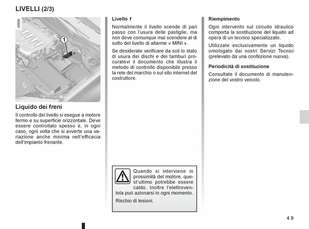 Renault Laguna III 3 manuale del proprietario / page 167