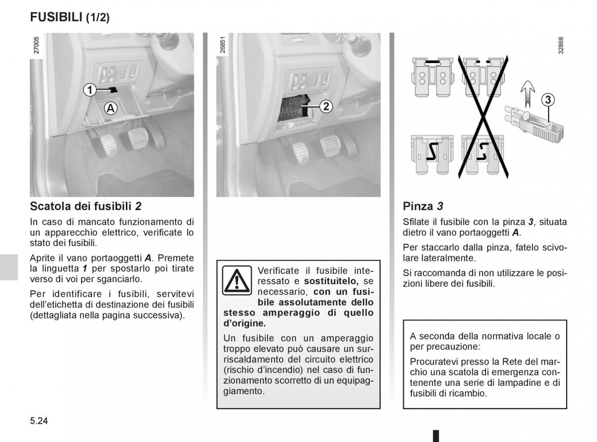 Renault Laguna III 3 manuale del proprietario / page 200