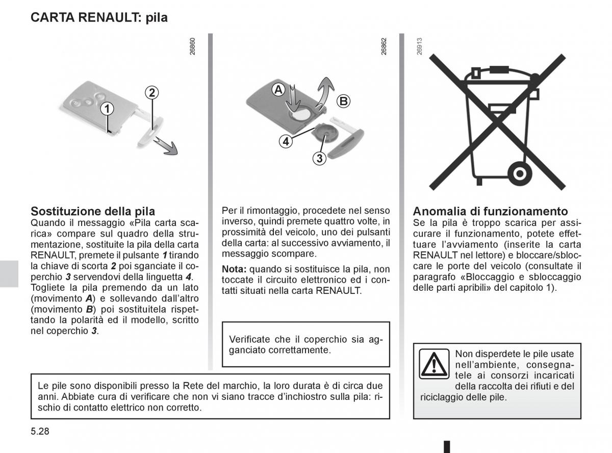 Renault Laguna III 3 manuale del proprietario / page 204