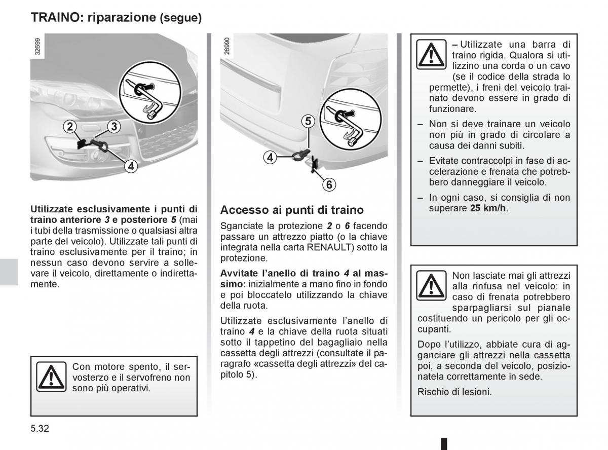 Renault Laguna III 3 manuale del proprietario / page 208