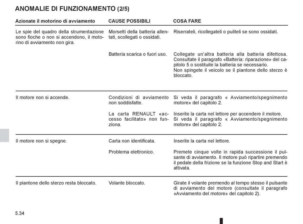 Renault Laguna III 3 manuale del proprietario / page 210