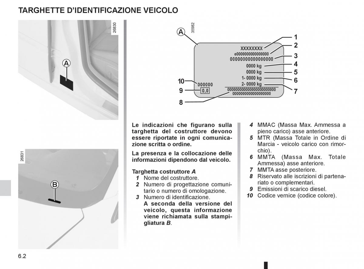 Renault Laguna III 3 manuale del proprietario / page 216