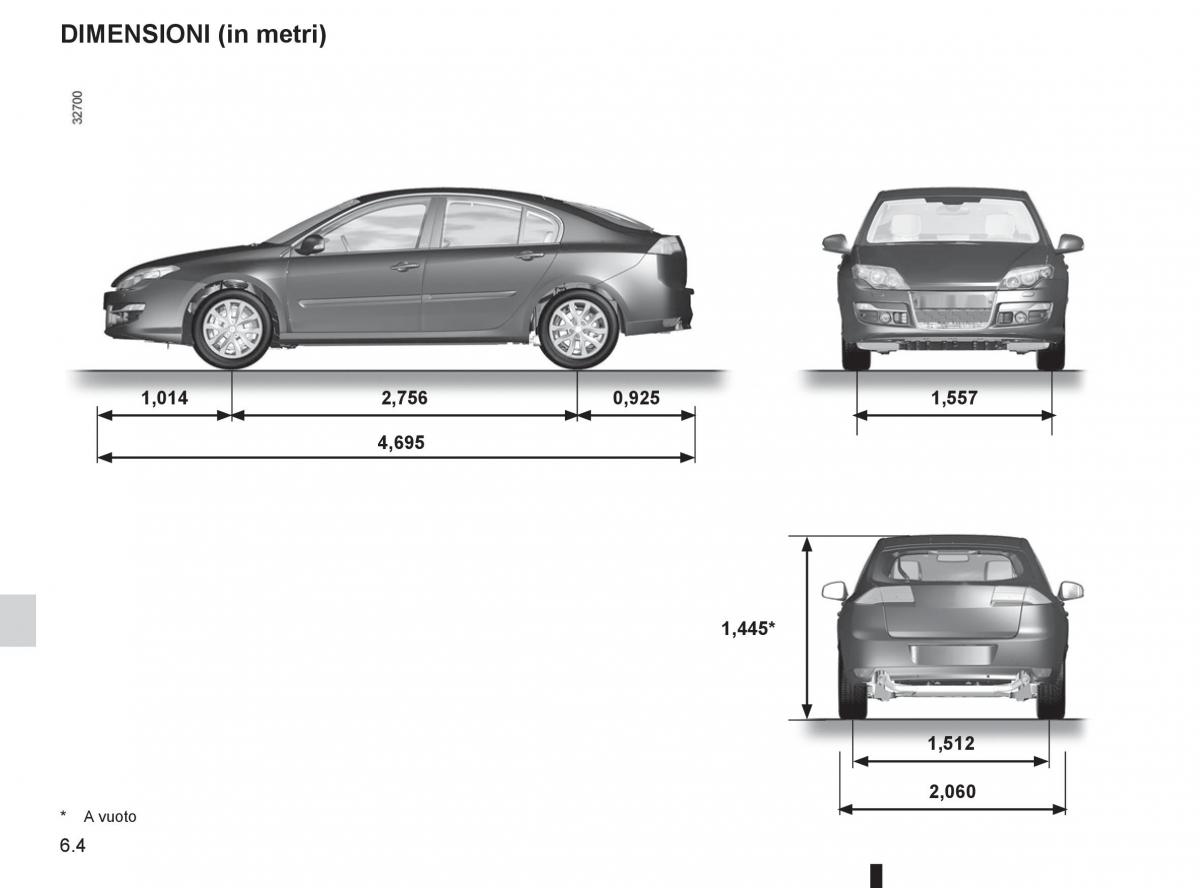 Renault Laguna III 3 manuale del proprietario / page 218