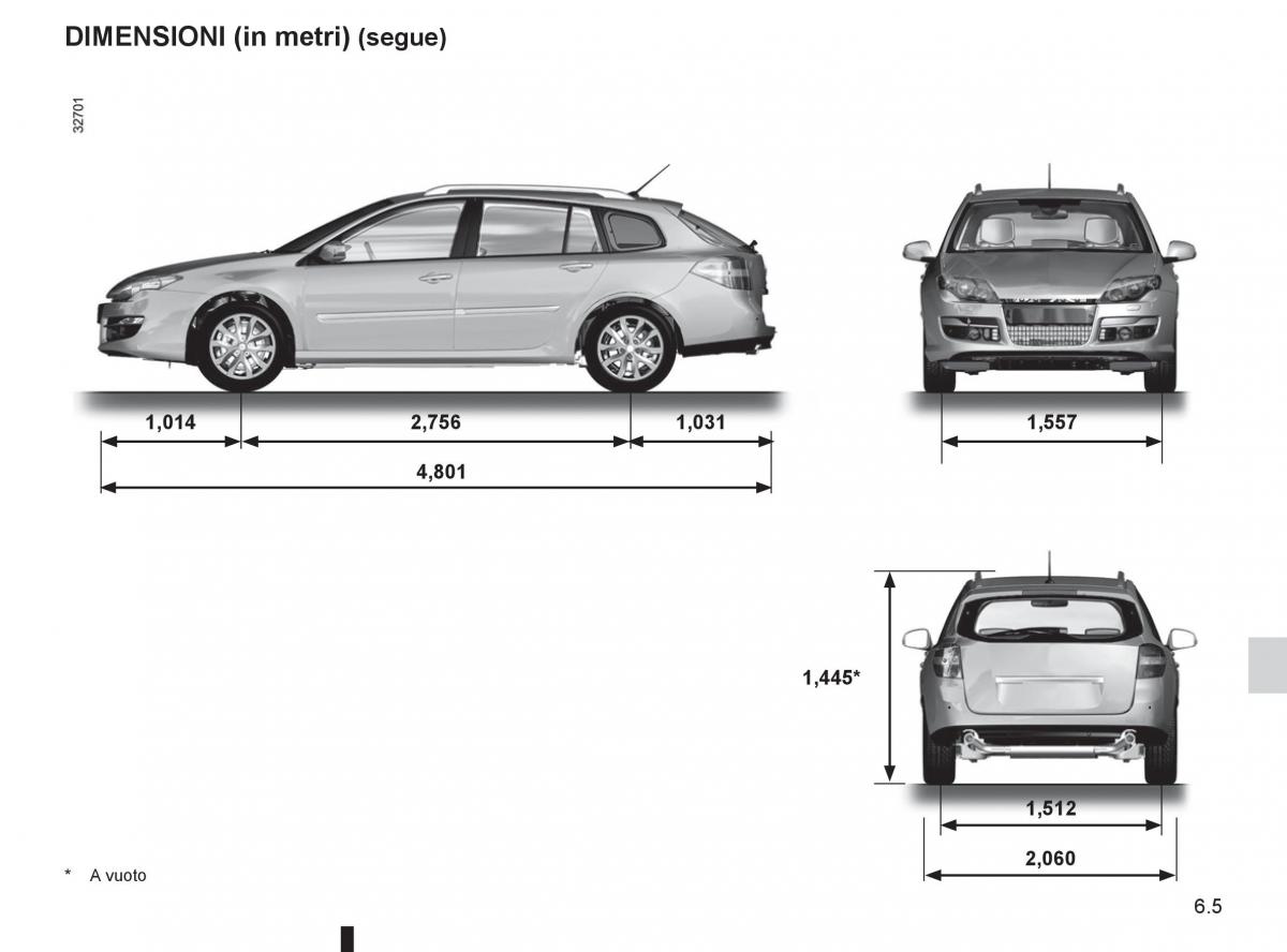 Renault Laguna III 3 manuale del proprietario / page 219