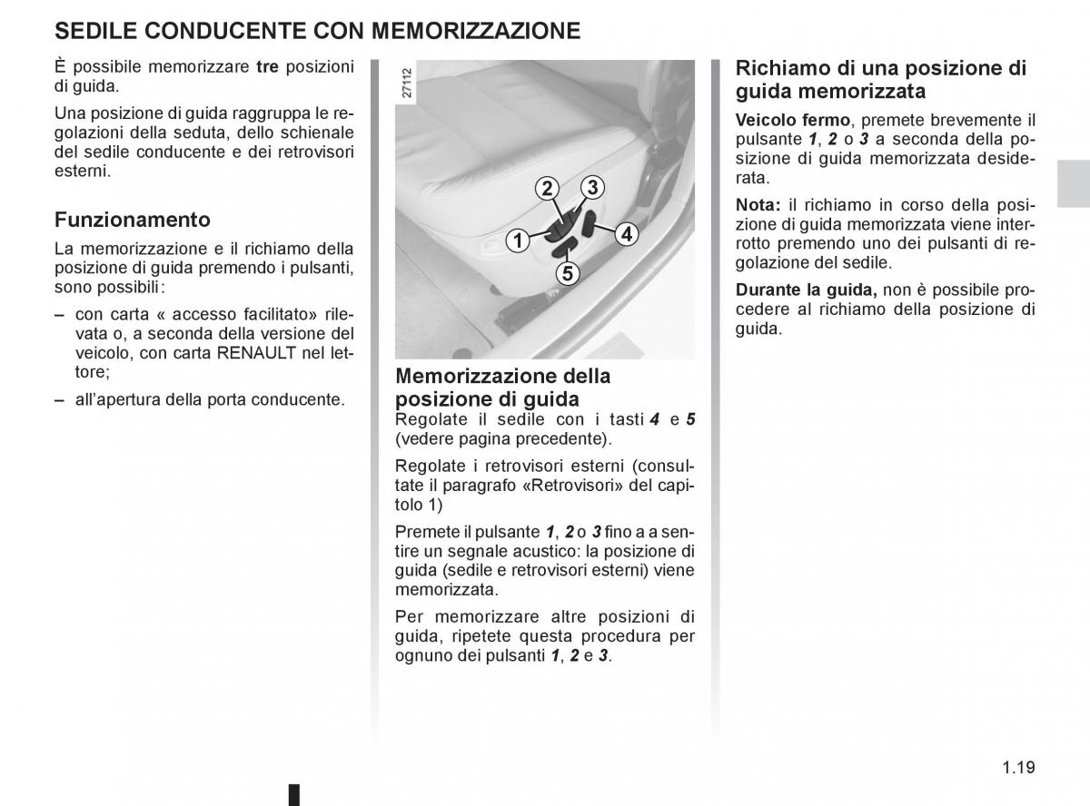 Renault Laguna III 3 manuale del proprietario / page 25