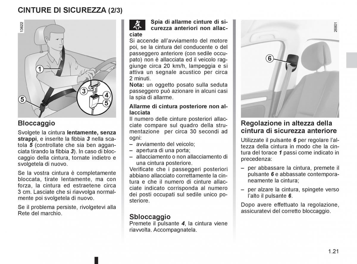 Renault Laguna III 3 manuale del proprietario / page 27