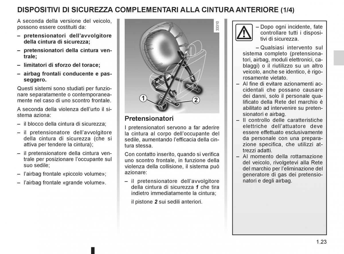 Renault Laguna III 3 manuale del proprietario / page 29