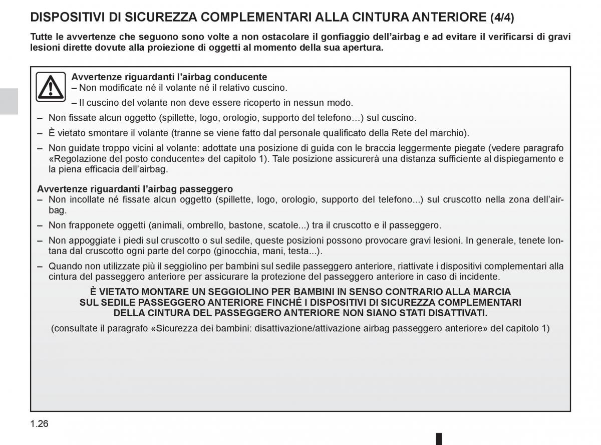 Renault Laguna III 3 manuale del proprietario / page 32