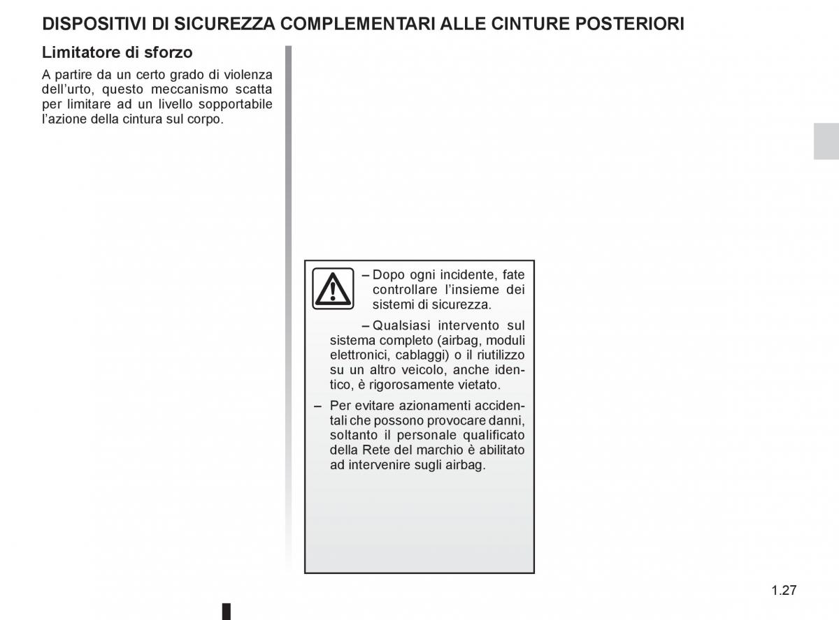 Renault Laguna III 3 manuale del proprietario / page 33