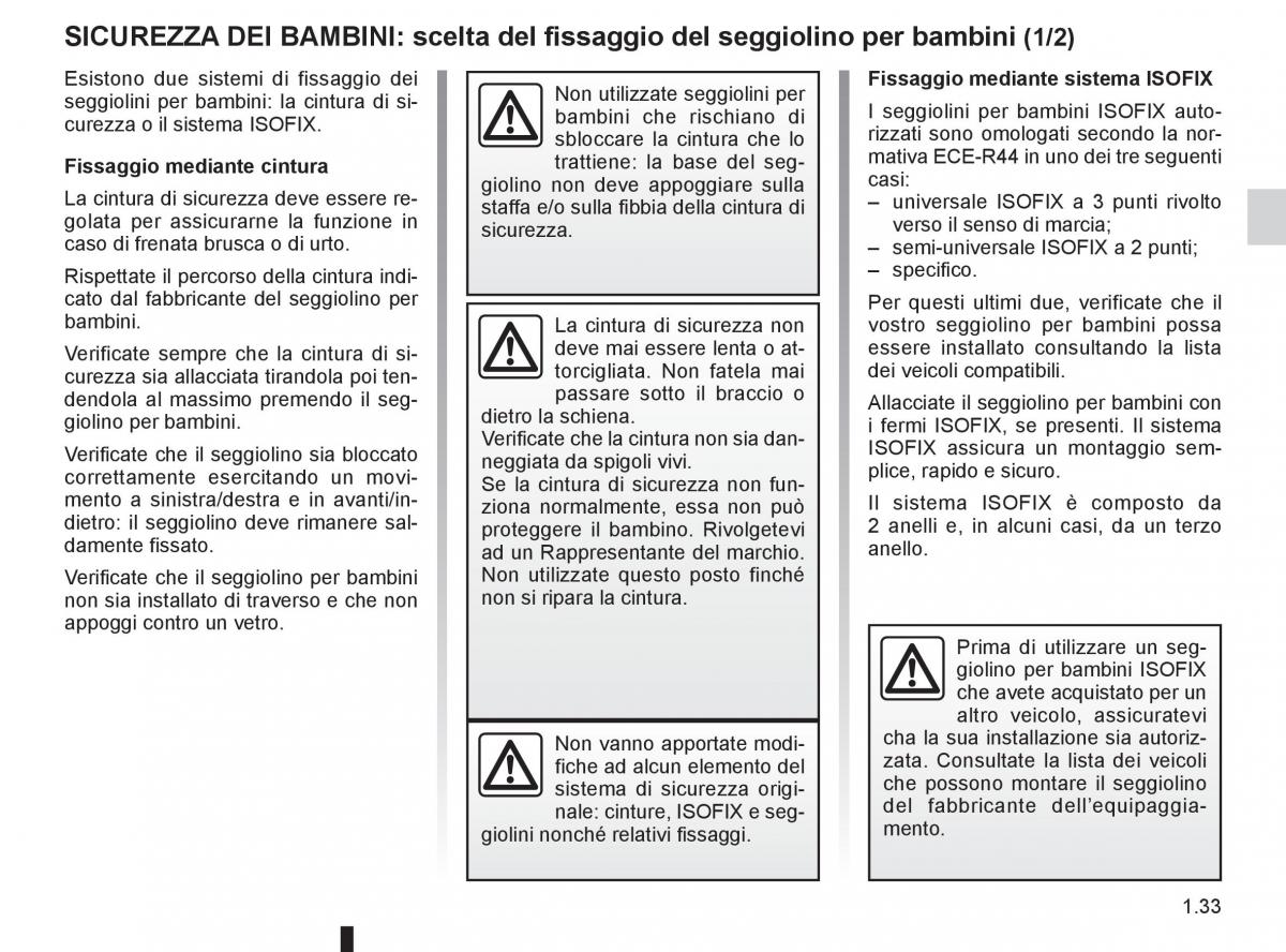 Renault Laguna III 3 manuale del proprietario / page 39