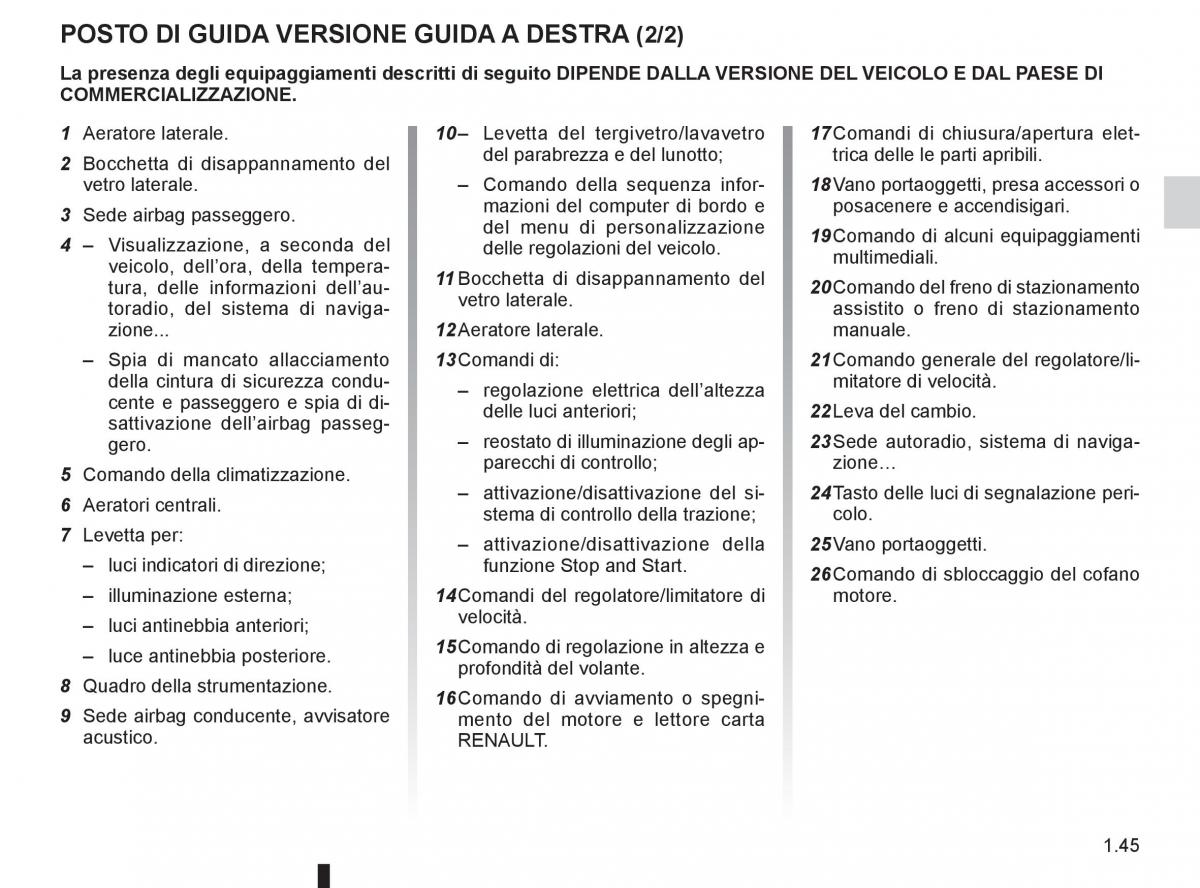 Renault Laguna III 3 manuale del proprietario / page 51