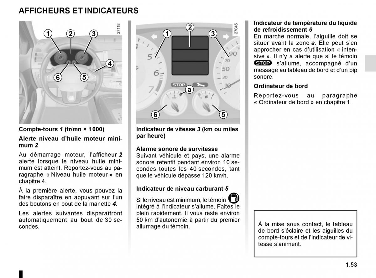 Renault Laguna III 3 manuel du proprietaire / page 59