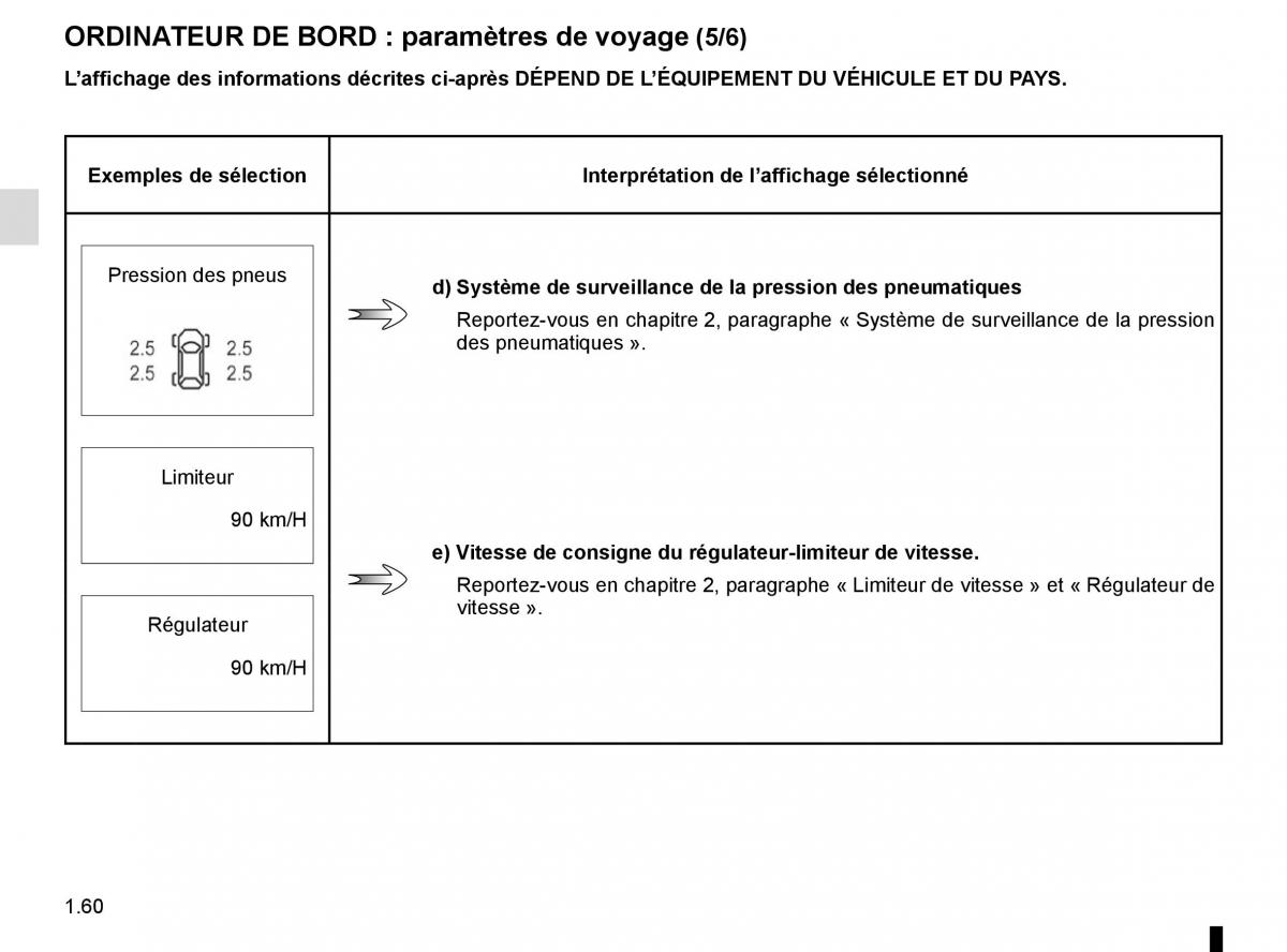 Renault Laguna III 3 manuel du proprietaire / page 66