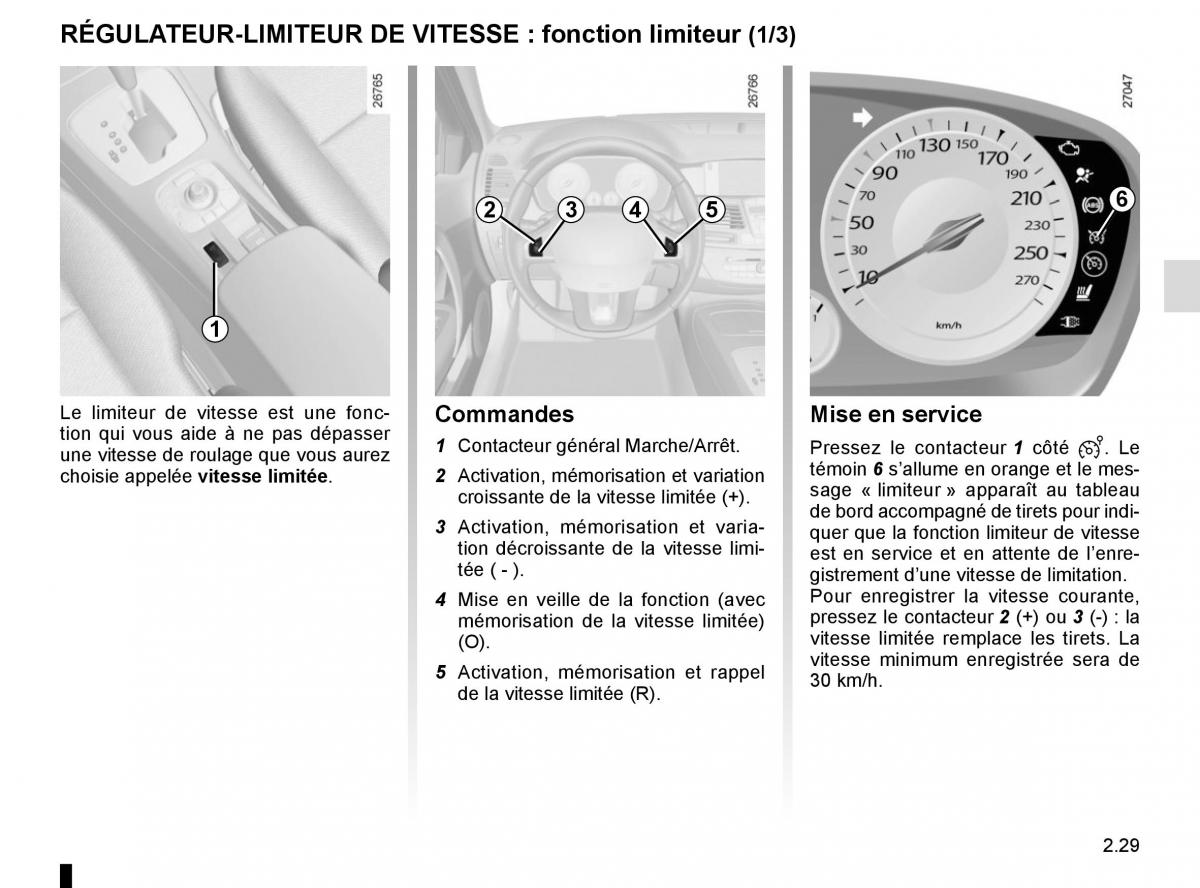 Renault Laguna III 3 manuel du proprietaire / page 115