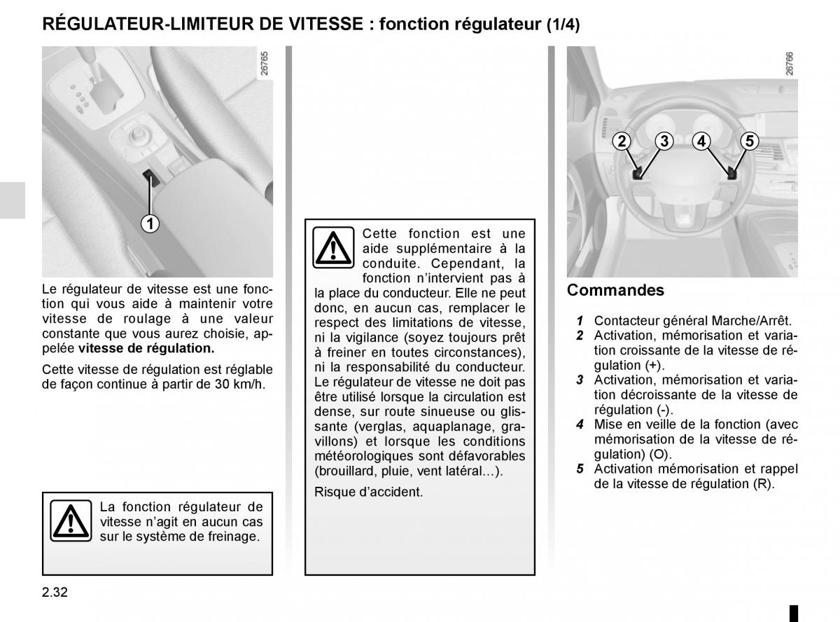 Renault Laguna III 3 manuel du proprietaire / page 118