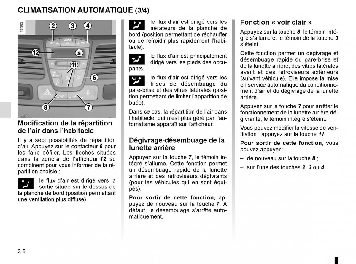 Renault Laguna III 3 manuel du proprietaire / page 134