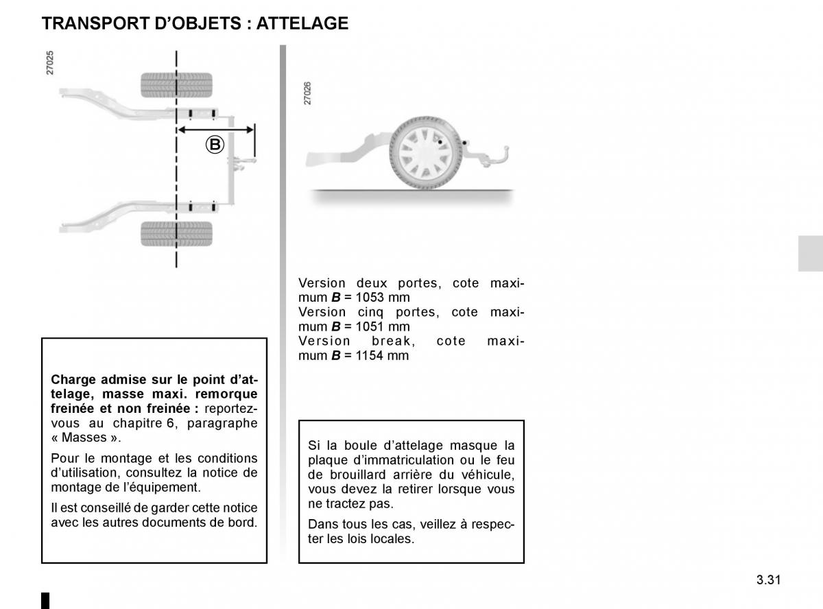 Renault Laguna III 3 manuel du proprietaire / page 159