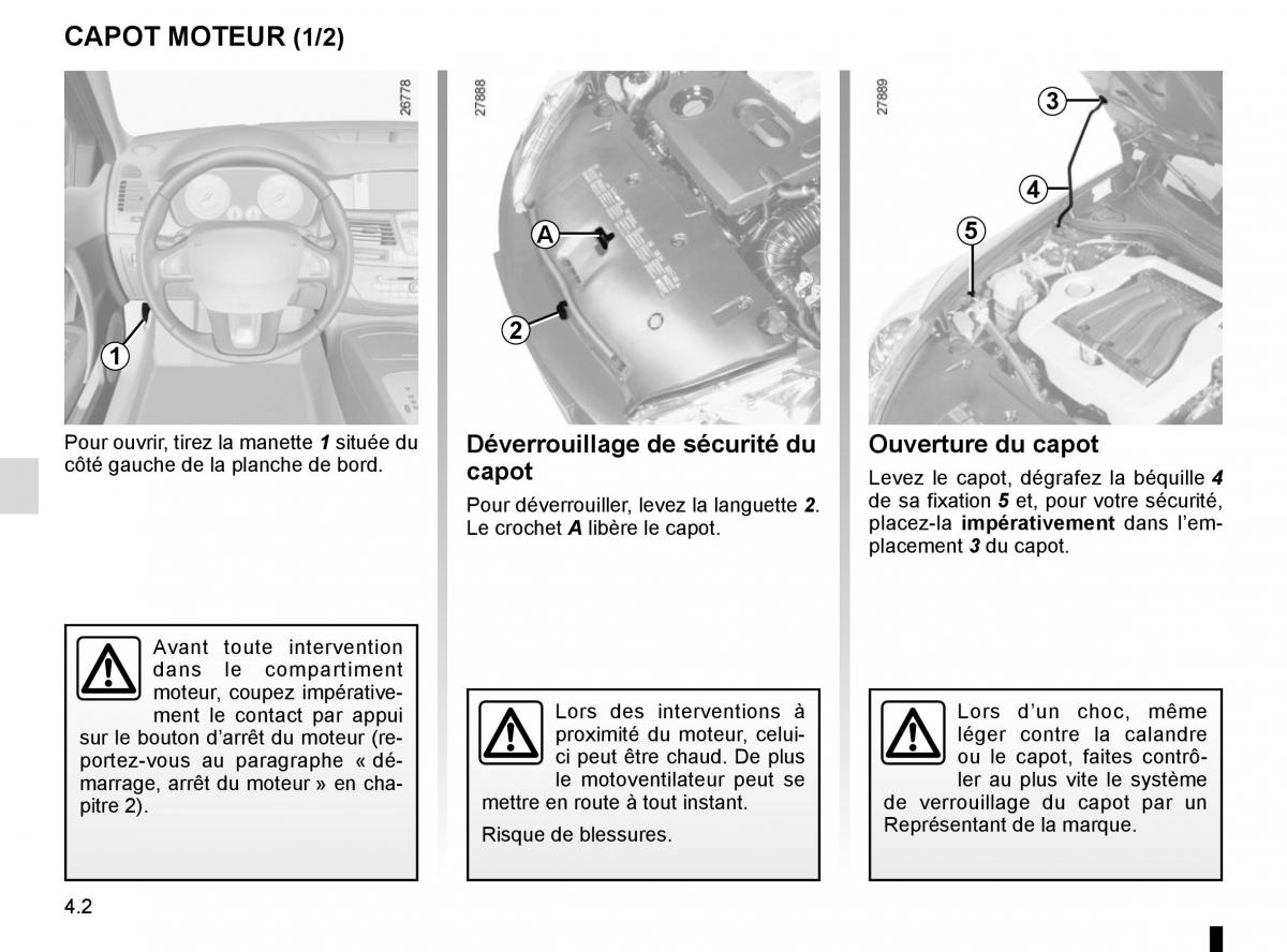 Renault Laguna III 3 manuel du proprietaire / page 166