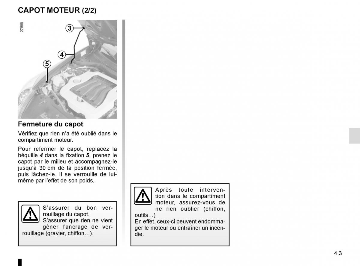 Renault Laguna III 3 manuel du proprietaire / page 167