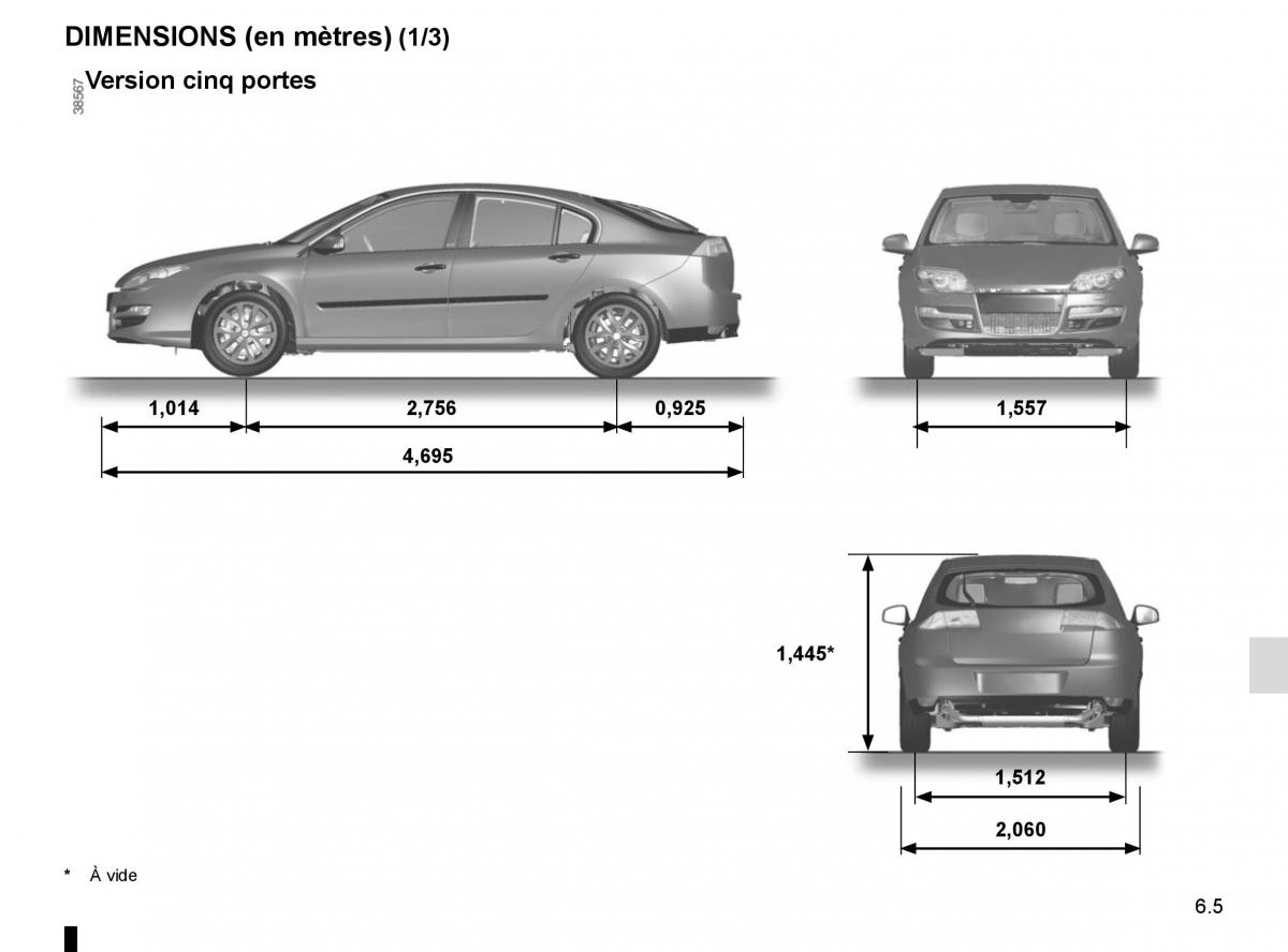 Renault Laguna III 3 manuel du proprietaire / page 229