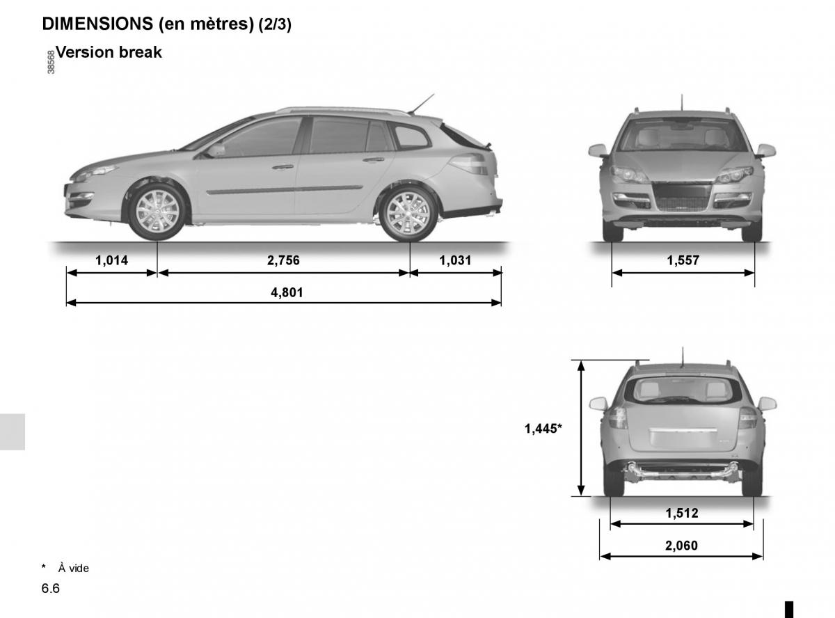 Renault Laguna III 3 manuel du proprietaire / page 230