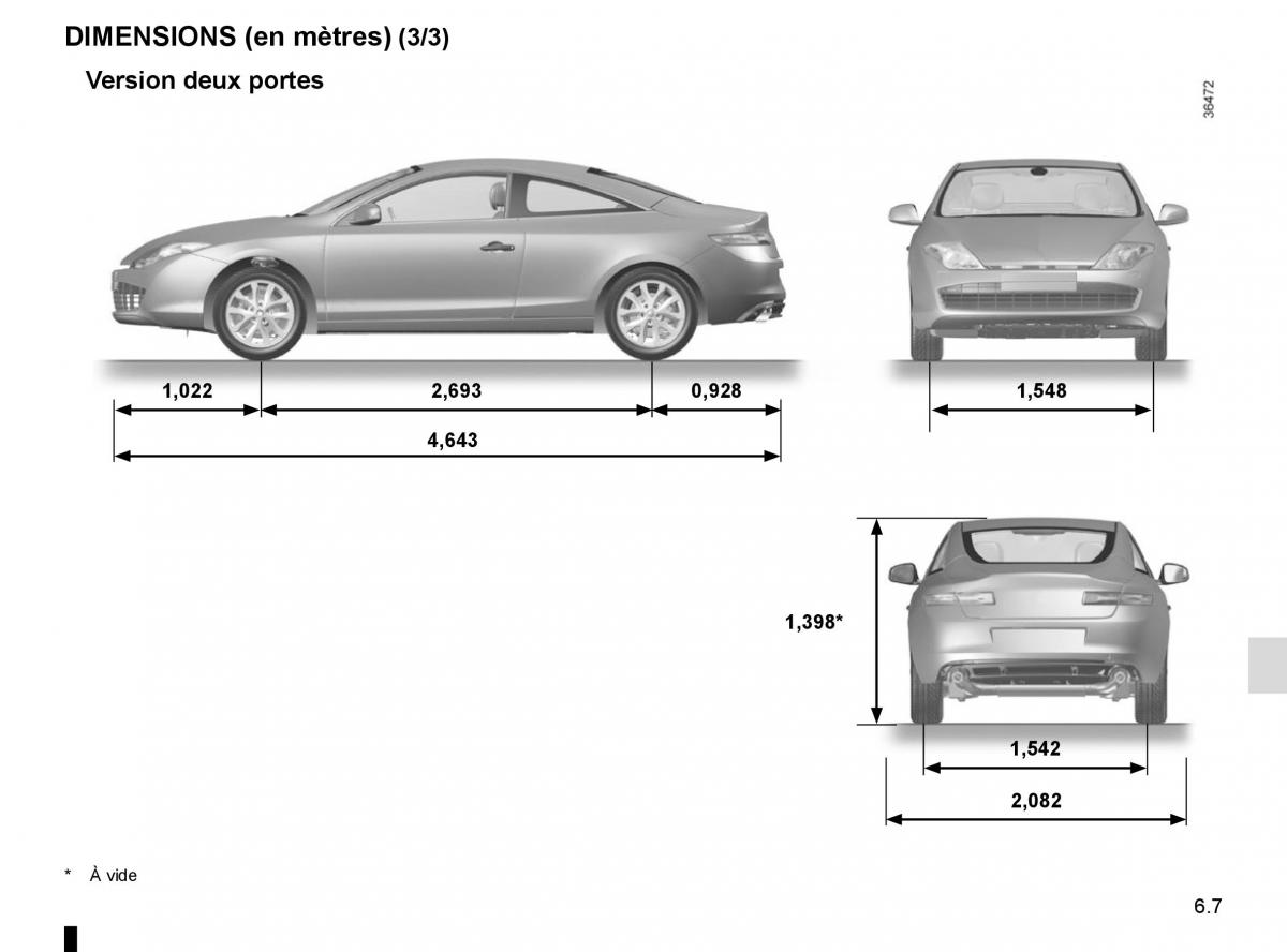 Renault Laguna III 3 manuel du proprietaire / page 231