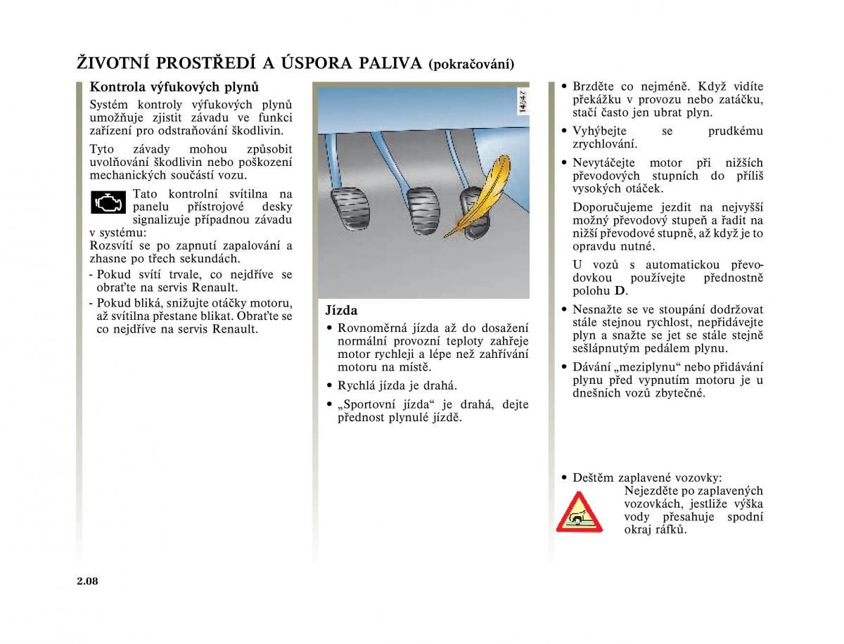 Renault Megane I 1 phase II navod k obsludze / page 80