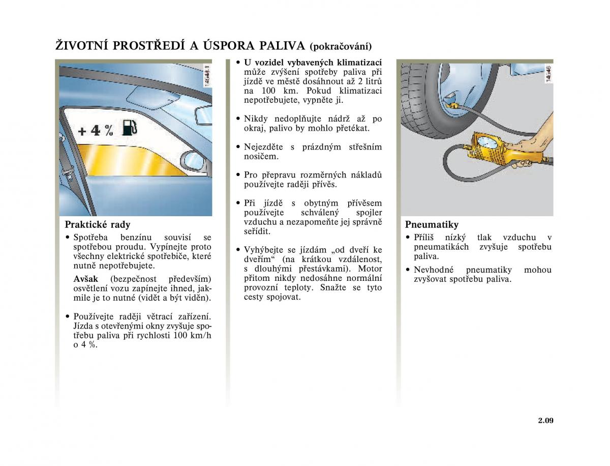 Renault Megane I 1 phase II navod k obsludze / page 81