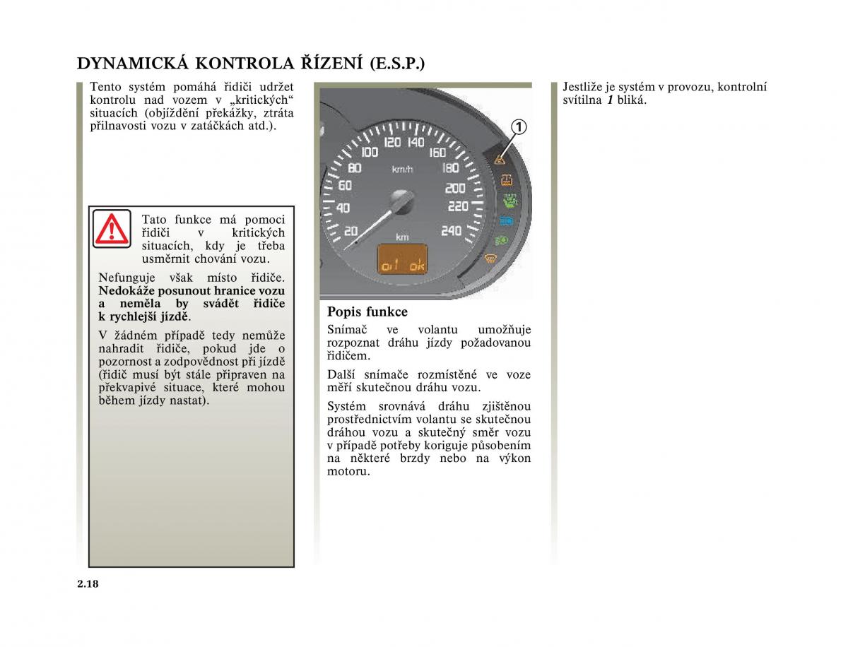 Renault Megane I 1 phase II navod k obsludze / page 90