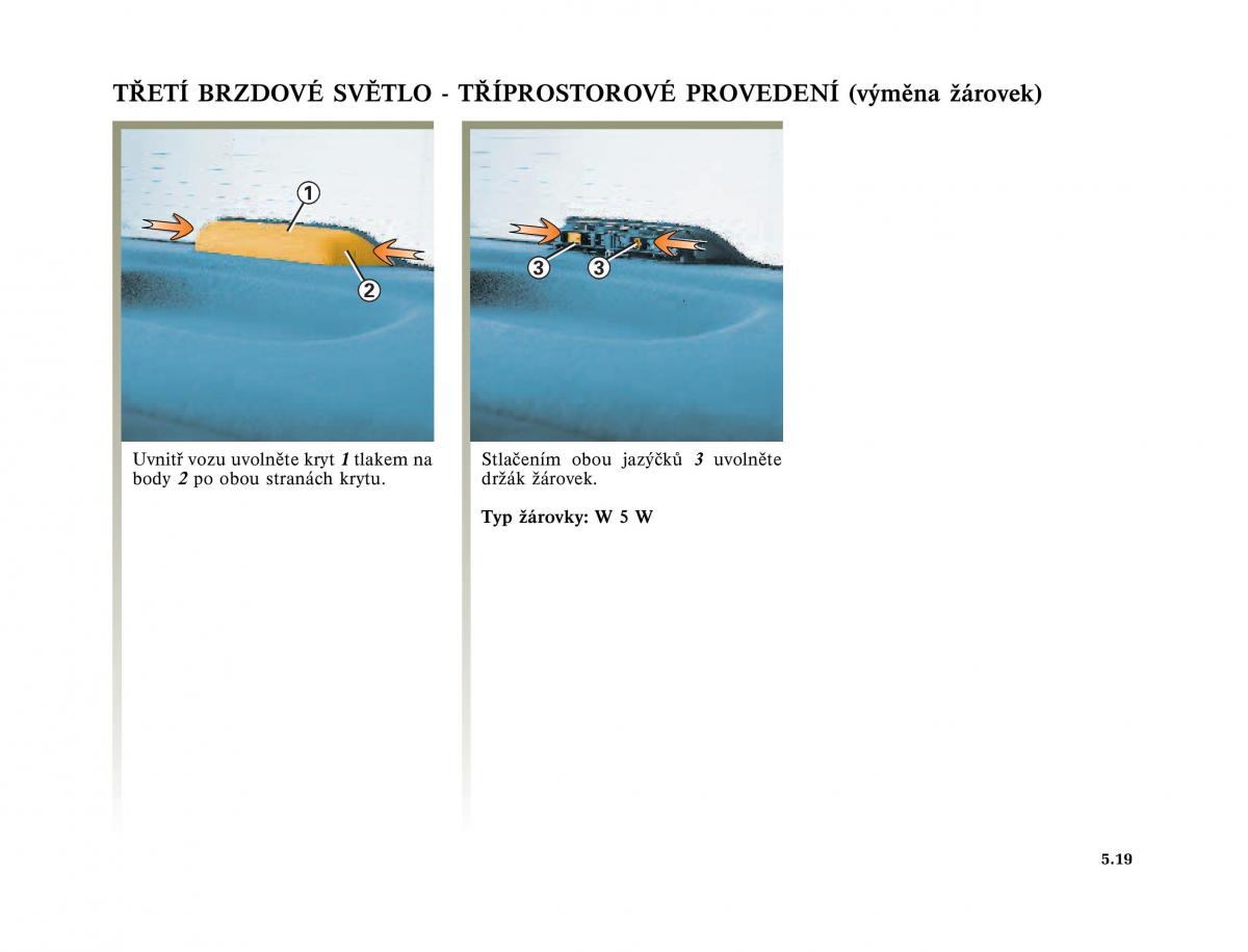 Renault Megane I 1 phase II navod k obsludze / page 159