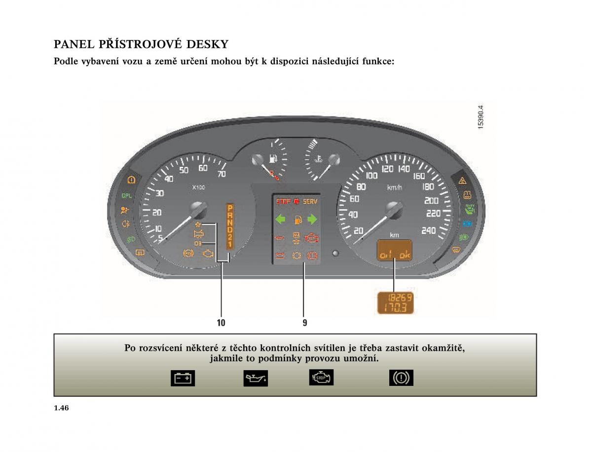 Renault Megane I 1 phase II navod k obsludze / page 52