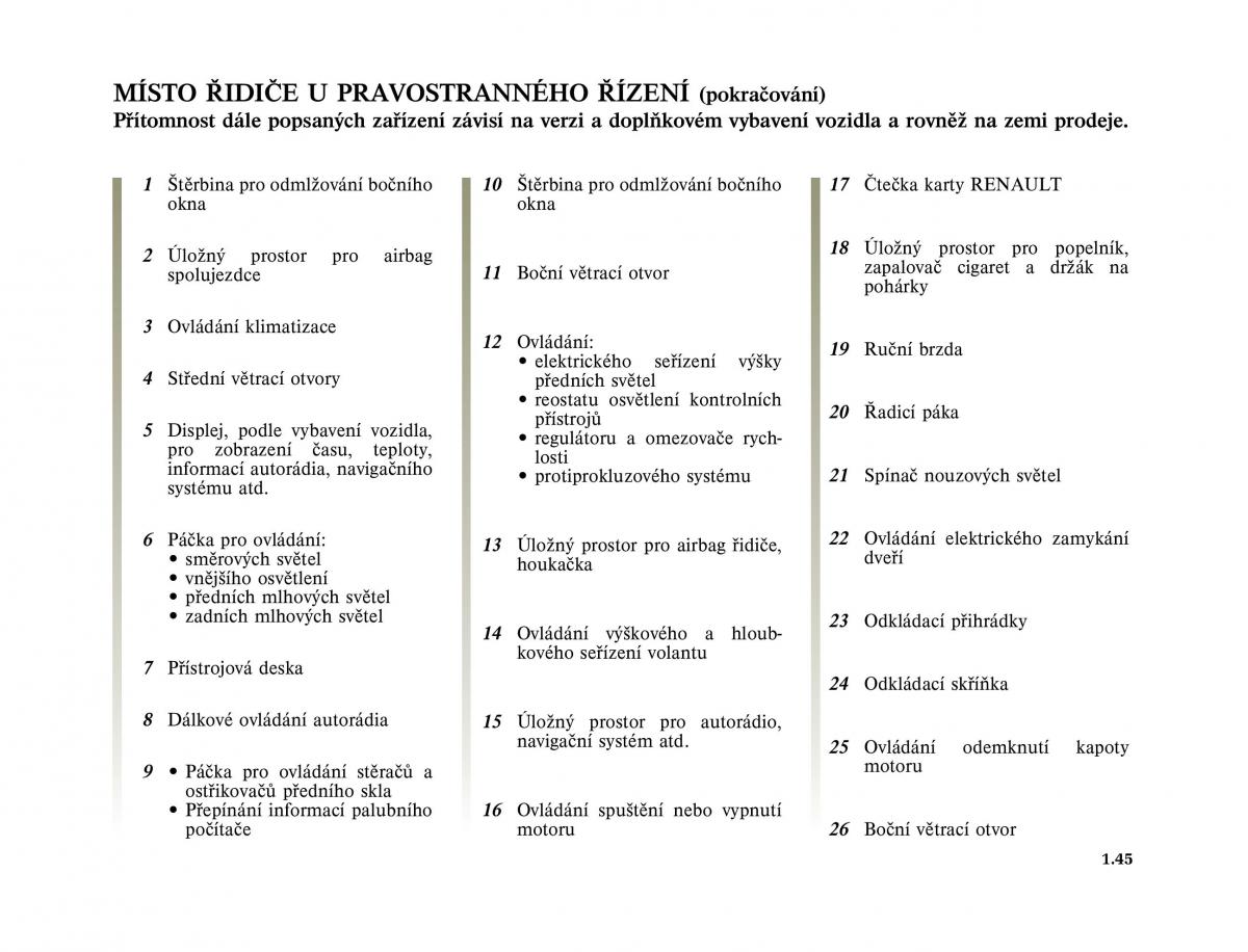 Renault Megane II 2 navod k obsludze / page 55