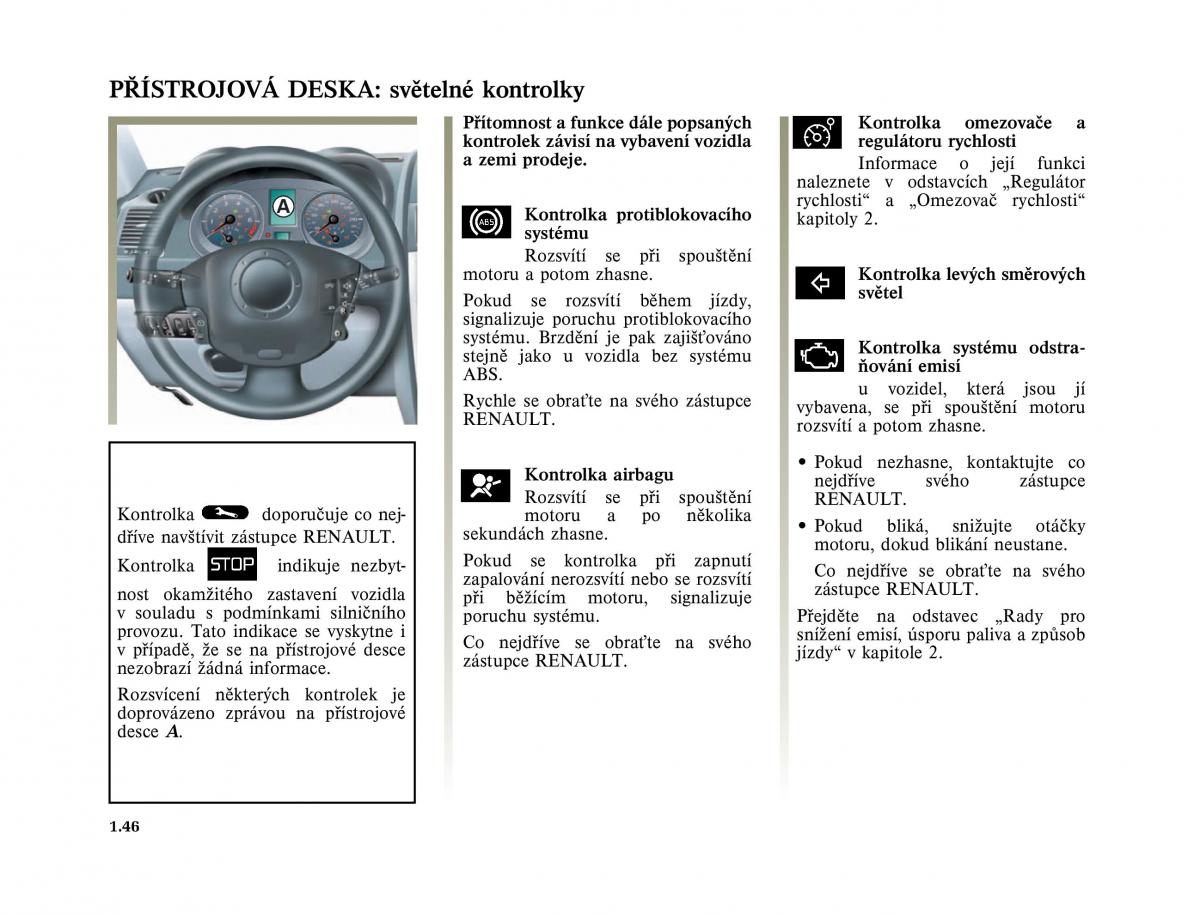 Renault Megane II 2 navod k obsludze / page 56