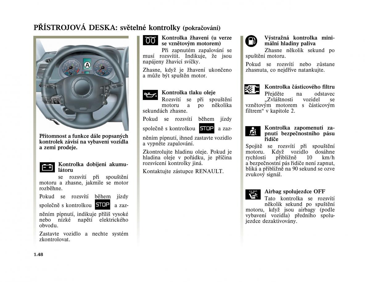 Renault Megane II 2 navod k obsludze / page 58