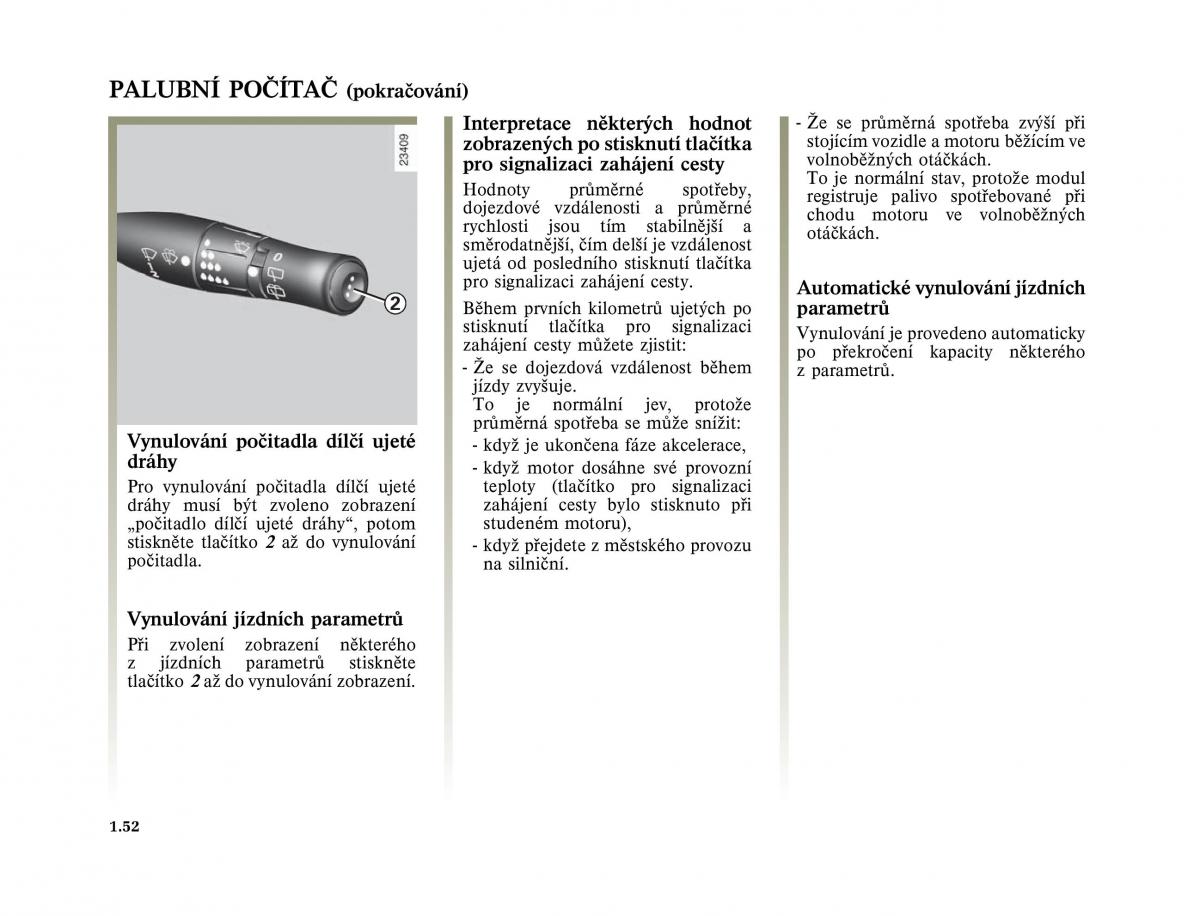 Renault Megane II 2 navod k obsludze / page 62