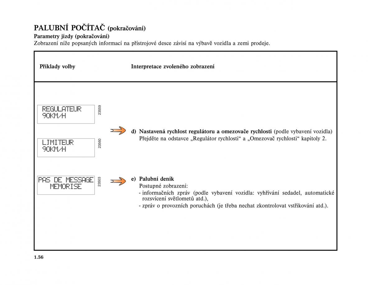 Renault Megane II 2 navod k obsludze / page 66