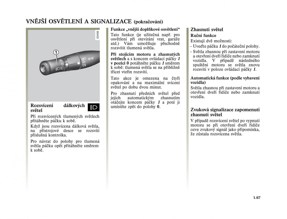 Renault Megane II 2 navod k obsludze / page 77