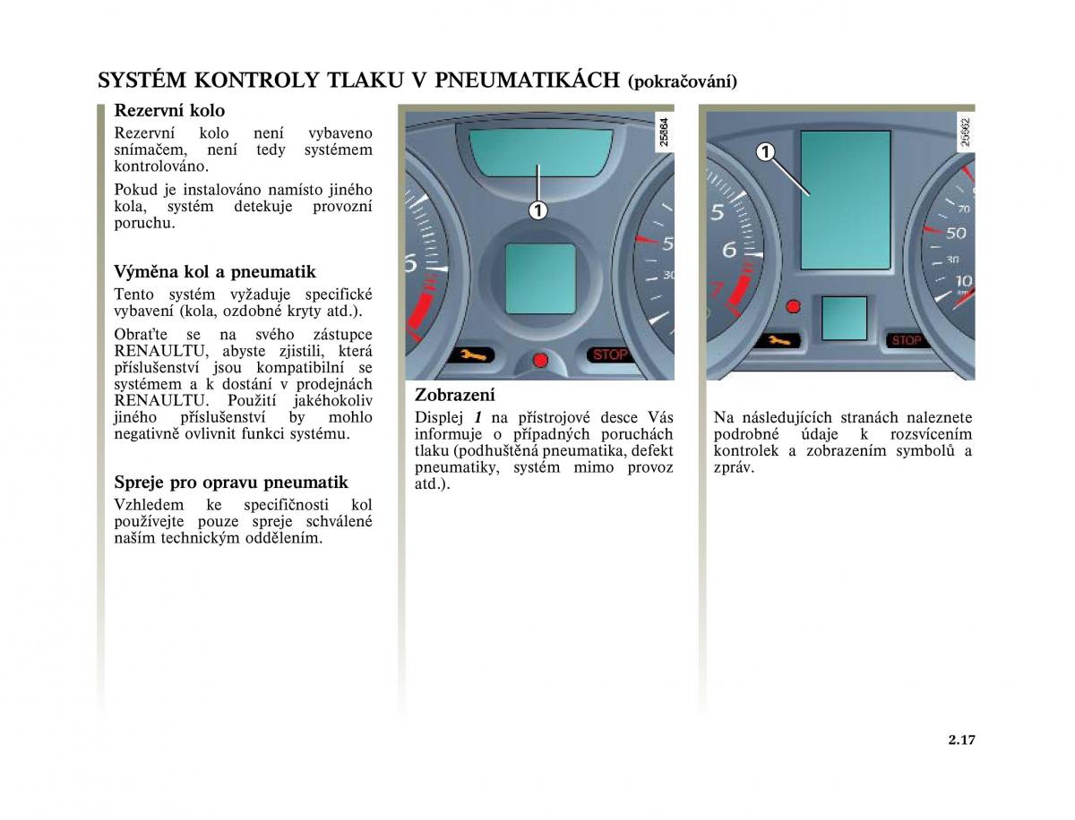 Renault Megane II 2 navod k obsludze / page 101